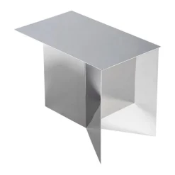 Slit Table rectangle miroir
