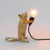 Souris lampe step gold