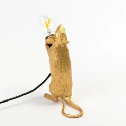 Souris lampe step gold