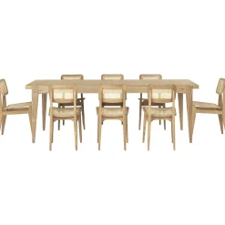 S-Table rectangulaire chêne naturel