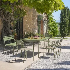 Star Chaise en aluminium