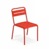 Star chaise (lot de 4) - Rouge écarlate