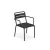 Star Fauteuil en aluminium - Noir (Outlet)
