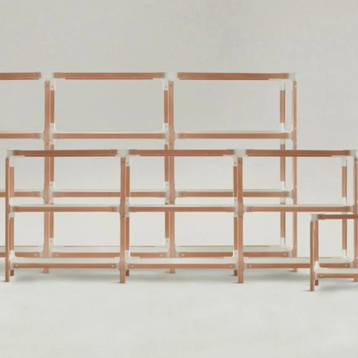 Steelwood Etagère - H 132 cm