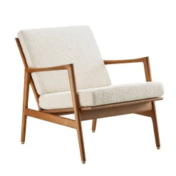 Stefan Lounge chair - Tissu bouclé