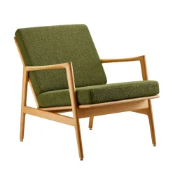 Stefan Lounge chair - Tissu bouclé