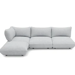 Sumo canapé d’angle - Bouclé recyclé