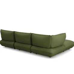 Sumo canapé d’angle - Bouclé recyclé