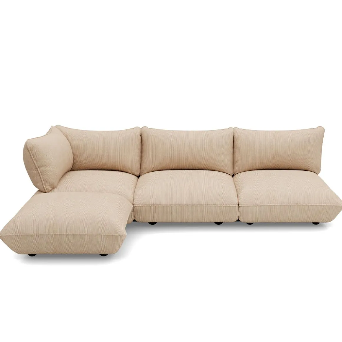 Sumo canapé d'angle - Cord recyclé