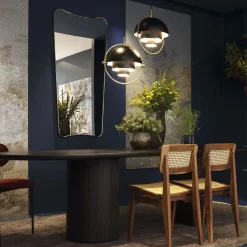 Table à manger Moon diam. 120 cm