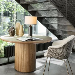 Table à manger Moon diam. 120 cm