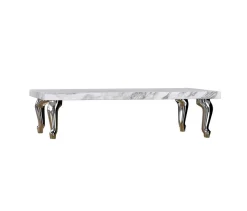 Table basse Bassotti - Marbre blanc (Outlet)