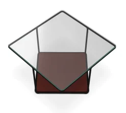 Table basse Lemante - Rouge (Outlet)