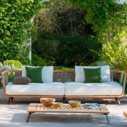 Table basse Welcome en teck