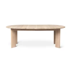 Table Bevel extensible - chêne huilé blanc