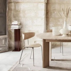 Table Bevel extensible - chêne huilé blanc