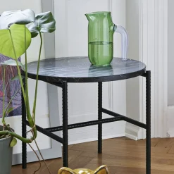 Table d'appoint / Rebar Marbre rond