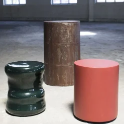 Table d’appoint/ Tabouret organique Vert Marie