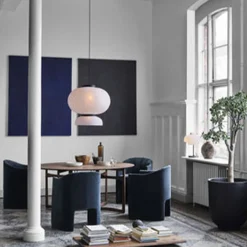 Table drop leaf HM6 - noyer huilé