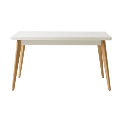 Table rectangle 55 - pieds bois