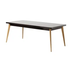 Table rectangle 55 - pieds bois