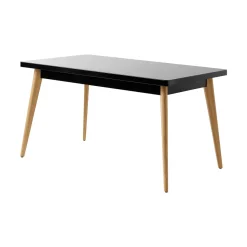 Table rectangle 55 - pieds bois