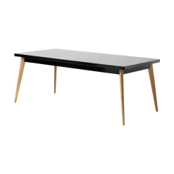 Table rectangle 55 - pieds bois
