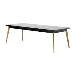 Table rectangle 55 - pieds bois