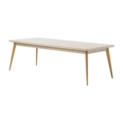 Table rectangle 55 - pieds bois