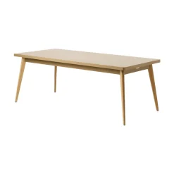 Table rectangle 55 - pieds bois