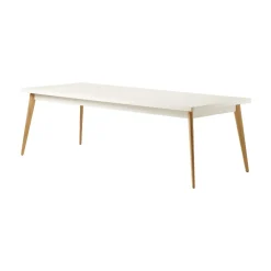 Table rectangle 55 - pieds bois