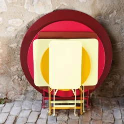 Table ronde pliante Bistro