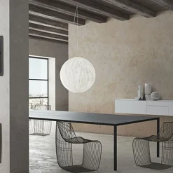 Table Tense - Bois Carbonisé