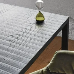 Table Tense - Bois Carbonisé