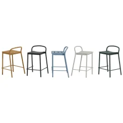 Tabouret de bar Linear Steel