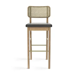 Tabouret Haut Cannage