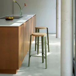 Tabouret Mi Lou en Bois