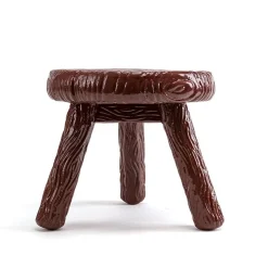 Tabouret Milk - Marron