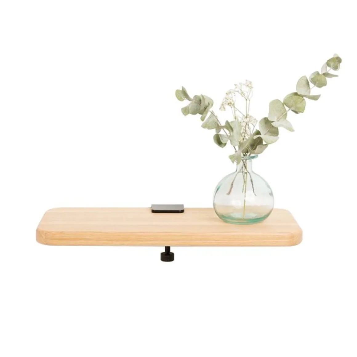 Étagère murale chêne massif