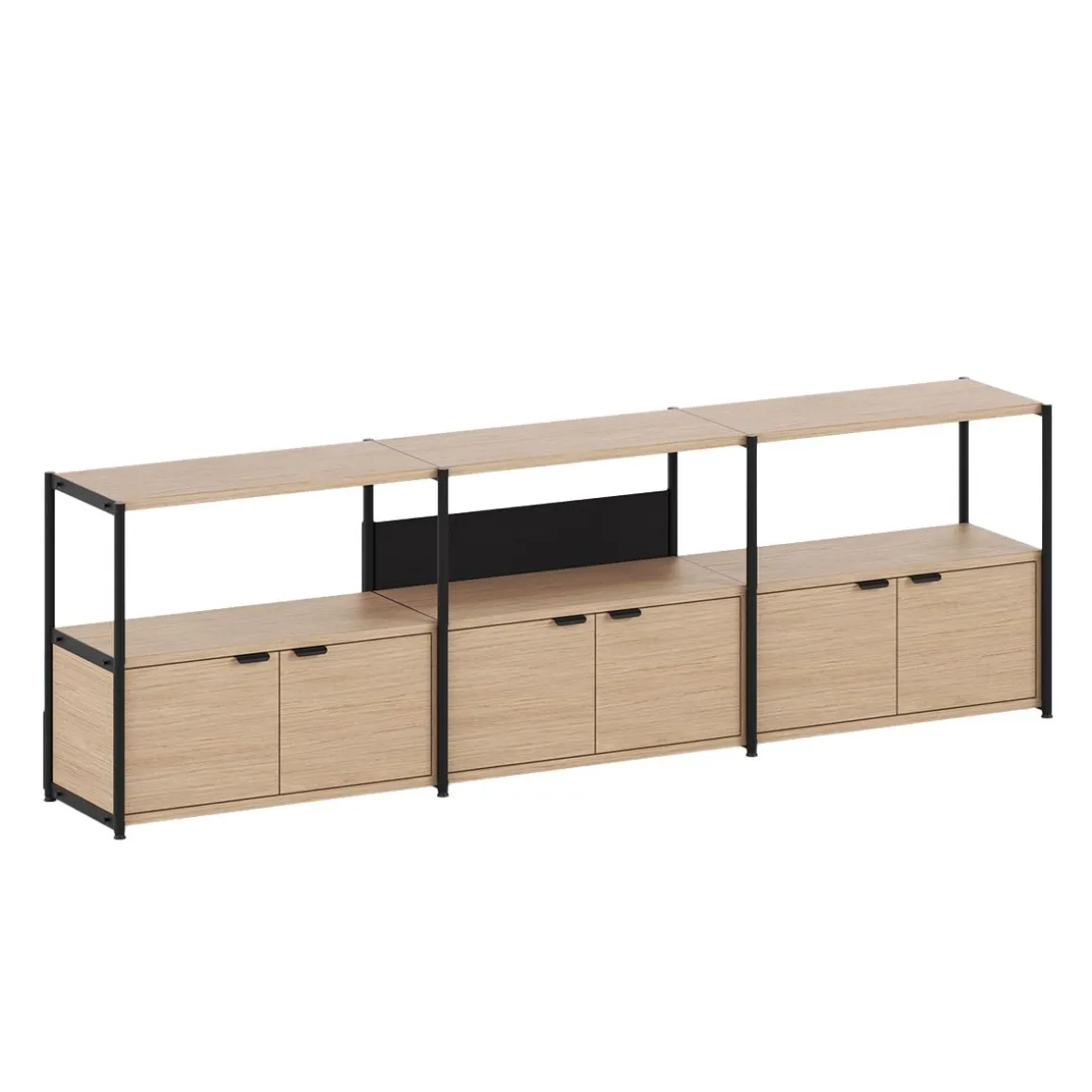 Étagère Unit 2 Three Columns - L224 cm