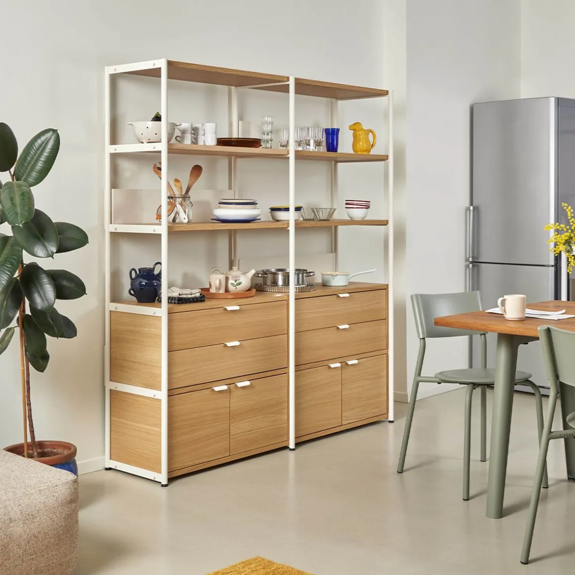 Étagère Unit 5 Two Columns - H180 x L164 cm