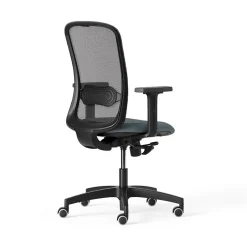 Takk Black Fauteuil de bureau - Sans Appuie-Tête