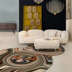 Tapis Liquid Layers organique - Galet (Outlet)