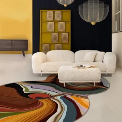 Tapis Liquid Layers organique