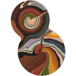 Tapis Liquid Layers organique