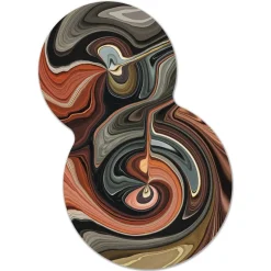 Tapis Liquid Layers organique - Agate (Outlet)