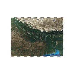 Tapis Plastic Rivers - Ganges