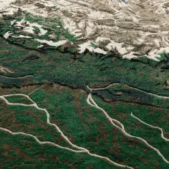 Tapis Plastic Rivers - Ganges