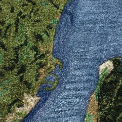 Tapis Plastic Rivers - Yantze