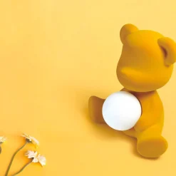 Teddy girl velvet - Lampe sans fil